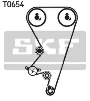 Комплект зубчастого ременя SKF VKMA 05202