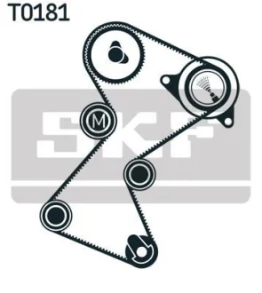 Роликовий модуль натягувача ременя (ролик, ремінь) SKF VKMA 06137