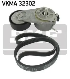 Роликовий модуль натягувача ременя (ролик, ремінь) SKF VKMA32302