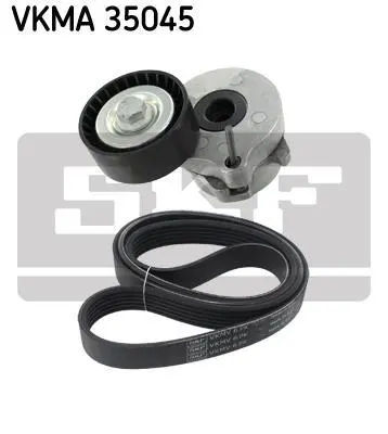 Комплект поліклиновий (ремінь+ролики) SKF VKMA 35045 (фото 1)