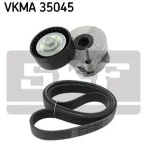 Комплект поліклиновий (ремінь+ролики) SKF VKMA 35045