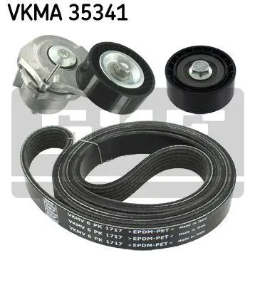 Роликовий модуль натягувача ременя (ролик, ремінь) SKF VKMA 35341 (фото 1)