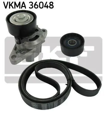 Роликовий модуль натягувача ременя (ролик, ремінь) SKF VKMA 36048 (фото 1)