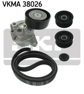 Ремкомплект приводного ременя MERCEDES C/E/S/Sprinter \'\'OM611/646 \'\'00-09 ="" SKF VKMA38026