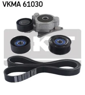 Комплект полікліновий (ремінь+ролики))) SKF VKMA 61030