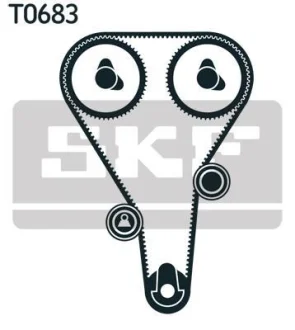 Комплект (ремінь+ролики) SKF VKMA94624