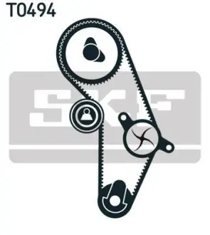 Комплект ременя ГРМ VKMA 95623 SKF VKMA95623