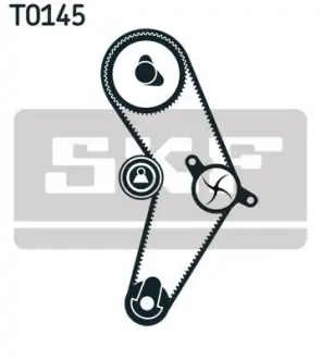 Водяний насос + комплект зубчастого реміня SKF VKMC022043
