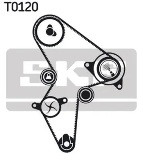 Роликовый модуль натяжителя ремня (ролик, ремень, насос) SKF VKMC 03121