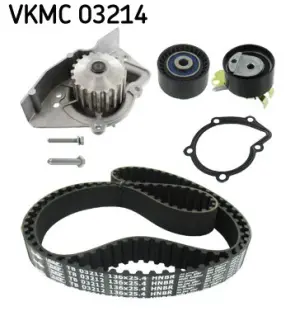 Комплект ГРМ (ремінь + ролик + помпа) VKMC 03214 SKF VKMC03214