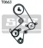 Ремкомплект ГРМ + помпа TOYOTA Avensis/Camry/CarinaE/Celica/Picnic/RAV4 &quot;2,0-2,2 &quot;85-01 =&quot;&quot; SKF VKMC91003 (фото 1)
