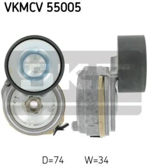 Натяжной ролик, поликлиновой ремень SKF VKMCV55005