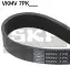 Поліклиновий ремінь (Вир-во SKF) VKMV 7PK1705