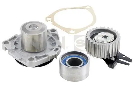 Комплект ГРМ (+ помпа) Fiat Ducato 10-/Alfa Romeo 159 05- 2.0/2.4 D SNR NTN KDP458.510 (фото 1)