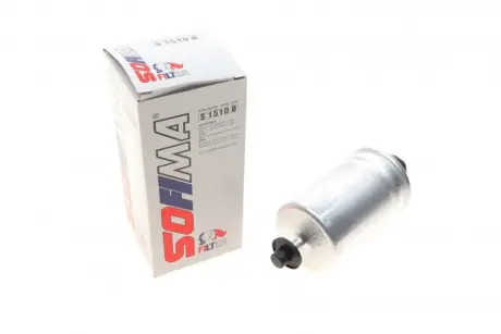 Фільтр паливний OPEL/PEUGEOT/SEAT/SKODA/VW "1,9-2,5 "97-05 ="" SOFIMA S1510B