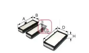 Фільтр кабіни SOFIMA S3070C