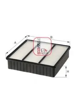 Фільтр повітряний MITSUBISHI "2,0-2,4 "07-12 ="" SOFIMA S3539A