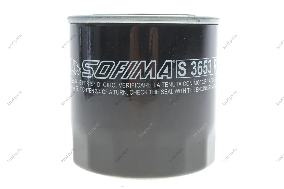 Фільтр масляний Kia Besta 2.2 D 96-03/Sportage 2.0 TD 4WD 97-03 SOFIMA S 3653 R (фото 1)