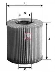 Фільтр масляний AUDI "2,8-3,2 "08-15 ="" SOFIMA S5080PE