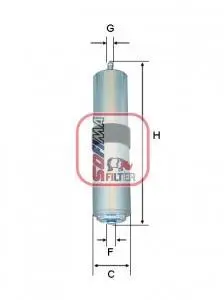 Фільтр паливний дизель BMW/MINI 1/2/X1 \'\'D \'\'14>> ="" SOFIMA S9261B