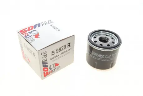 A_Фільтр масляний NISSAN/RENAULT Kubistar/Clio "1,2 "03>> ="" SOFIMA S9820R