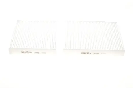 Фільтр салону Citroen C3/Peugeot 207/208 09- (к-кт 2 шт) Solgy 104065