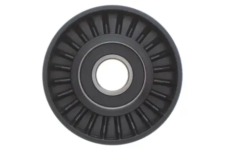 Ролик генератора BMW 5 (E60/E61)/7 (E65/E66/E67)/X3 (E83) 2.2/2.5/3.0 03- (паразитний) (75x26) (підшипник SNR) Solgy 110208