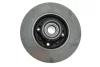 Диск гальмівний (задній) Citroen C4 II/Peugeot 308 08- (249х9) (+ABS) (з підшипником) SOLGY Solgy 208026 (фото 2)