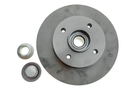 Диск гальмівний (задній) Citroen C4 II/Peugeot 308 08- (249х9) (+ABS) (з підшипником) SOLGY Solgy 208026