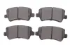 Колодки гальмівні (задні) Ford Galaxy/S-Max 06-15/Volvo S60/S80/V60/V70/XC60/XC70 08-/Land Rover 11 Solgy 209283 (фото 1)