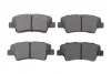 Колодки гальмівні (задні) Kia Ceed II/Rio III/Hyundai Accent/i20/i30/i40 10- SOLGY Solgy 209299 (фото 1)