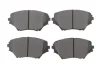Тормозные колодки (передние) Toyota Rav 4 II 00-05 SOLGY Solgy 209317 (фото 1)