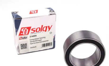 Подшипник компрессора кондиционера (35x50x20) SOLGY Solgy 214004