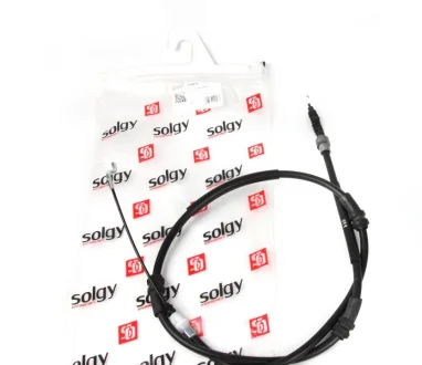 Трос ручника (задній) VW T5 09- (1631/1273mm) (4x4) Solgy 219019