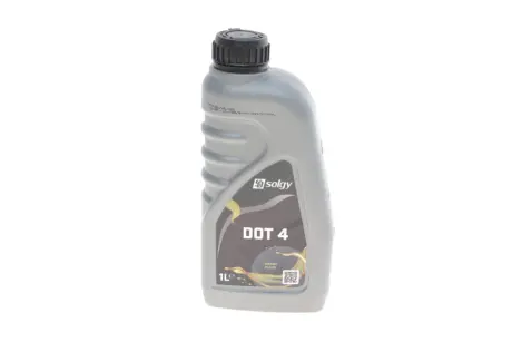 Жидкость тормозная DOT4 (1L) SOLGY Solgy 504007