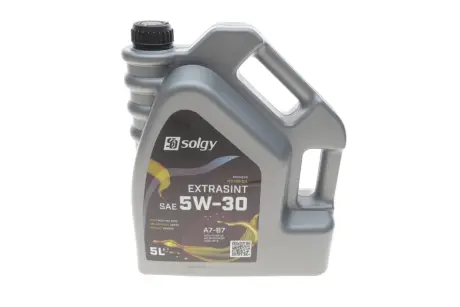 Масло 5W30 EXTRASINT A7-B7 (5L) (ILSAC GF-6/FORD 913D/MB 229.61/RN 0700) (API SN Plus/SP) SOLGY Solgy 504016