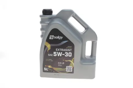 Масло 5W30 EXTRASINT C4 LS (5L) (RN 0720/MB226.51/API SN/CF/ACEA C4 совместимо A3/B4) SOLGY Solgy 504026