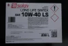Масло 10W40 LONG LIFE SINTEX LS (208L) (MB 228.51/MB 228.31/ACEA E4/E6/E7/E9) SOLGY Solgy 504040 (фото 2)
