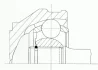 ШРУС AUDI/SEAT/SKODA/WV A3/Altea/Octavia/Caddy &quot;1,4-3,2 &quot;96&gt;&gt; =&quot;&quot; SPIDAN 36474 (фото 2)
