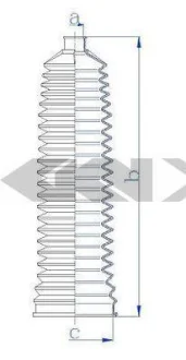 Чохол захисний лів/прав (довжина247мм 14мм/67мм) FIAT DUCATO FORD TRANSIT, TRANSIT CUSTOM V362, TRANSIT TOURNEO 2.0D-3.2D 01.00-12.23 0.084215 SPIDAN 84215