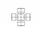 Хрестовина 22,0x57,5 CITROEN/DODGE/SUZUKI/TOYOTA C-Crosser/Caliber/SX4/Rav4 "1,5-3,5 "92>> ="" SPIDAN U024 (фото 3)