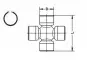 Хрестовина 30,00x83,00 FORD/NISSAN Transit/Cabstar &quot;2,3-3,0 &quot;00&gt;&gt; =&quot;&quot; SPIDAN U302 (фото 2)