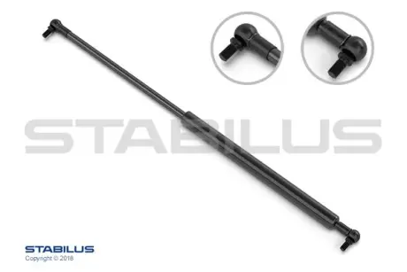 Газова пружина (L max-275,5мм, хід штока-100мм, сила викидання 150Н) STA082988 STABILUS 082988