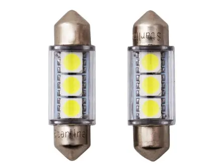Автомобiльна лампа: C5W [12B] SV8.5-8 36mm LED / 1шт. / STARLINE 99.99.948