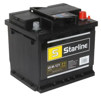 Акумулятор, R"+" 45Ah, En400 (207 x 175 x 190) правий "+", B13 STARLINE BA SL 44P