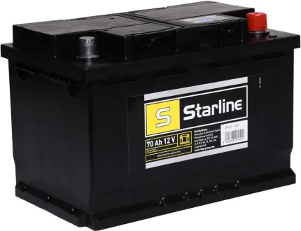 Акумулятор, R"+" 70Ah, En640 (278 x 175 x 190) правий "+", B13 STARLINE BA SL 66P