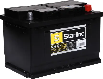 Акумулятор, R"+" 74Ah, En680 (278 x 175 x 190) правий "+", B13 STARLINE BA SL 74P