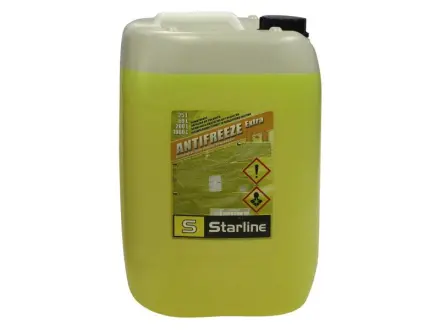 Антифриз KR / RENAULT / концентрат / 25л. / етиленгліколь / жовтий / Renault 41-01-001 D / STARLINE NA KR-25