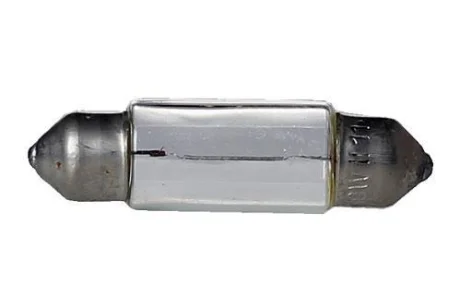 Лампа розжарювання 12V C10W T11x38 SV8.5-8 (38мм) салон, ном.знак (кратно 10) StartVOLT VLSV8512