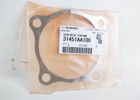 Прокладання коробки передач SUBARU 31451AA100